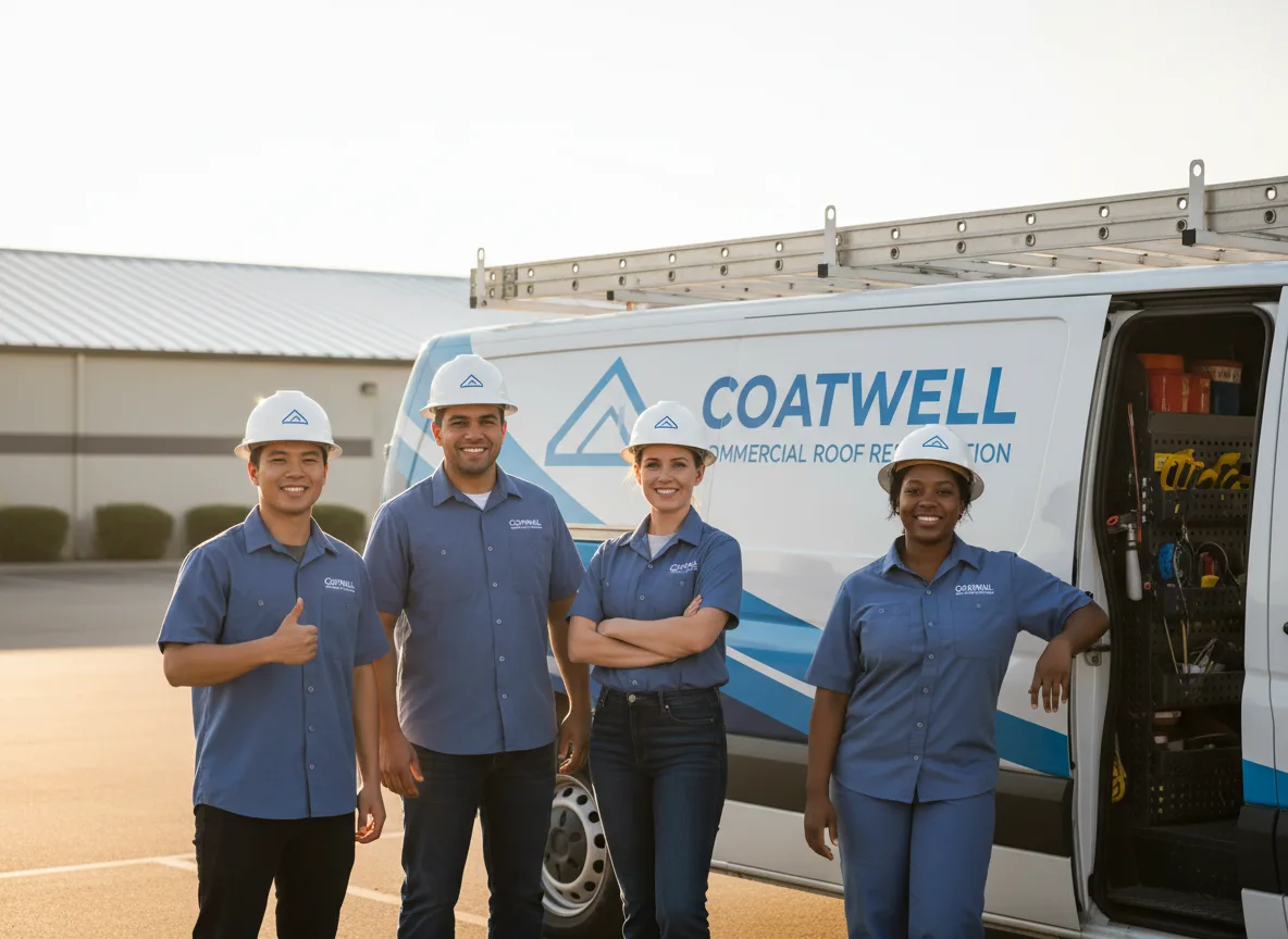 Commercial roof coating company in Ellsworth, PA